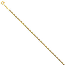 Load image into Gallery viewer, 14K Yellow Gold 2.2mm Franco RD Regular Link Chain With Spring Clasp Closure