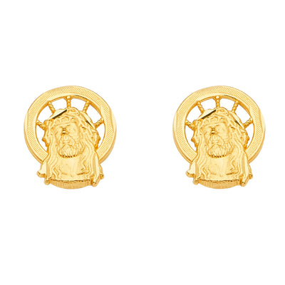 14k Yellow Gold Assorted Earrings With Push Back