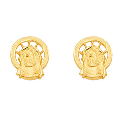 14k Yellow Gold Assorted Earrings With Push Back
