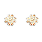 14K Gold Assorted Earrings With Push Back