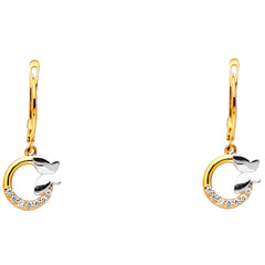 14K  Gold Earring 1.6grams