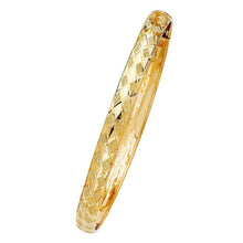 Load image into Gallery viewer, 14K Yellow Gold 7mm Flexible Bangle