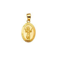 Load image into Gallery viewer, 14k Yellow Gold 10mm Baby Jesus Pendant