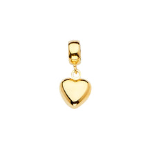 Load image into Gallery viewer, 14K Yellow Heart Charm for Mix and Match Bracelet