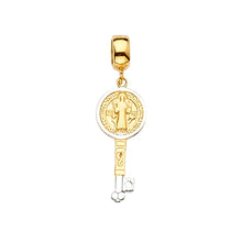 Load image into Gallery viewer, 14K Twotone San Benito Charm for Mix and Match Bracelet