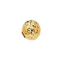 Load image into Gallery viewer, 14K Yellow DC Round Slider for Mix and Match Bracelet