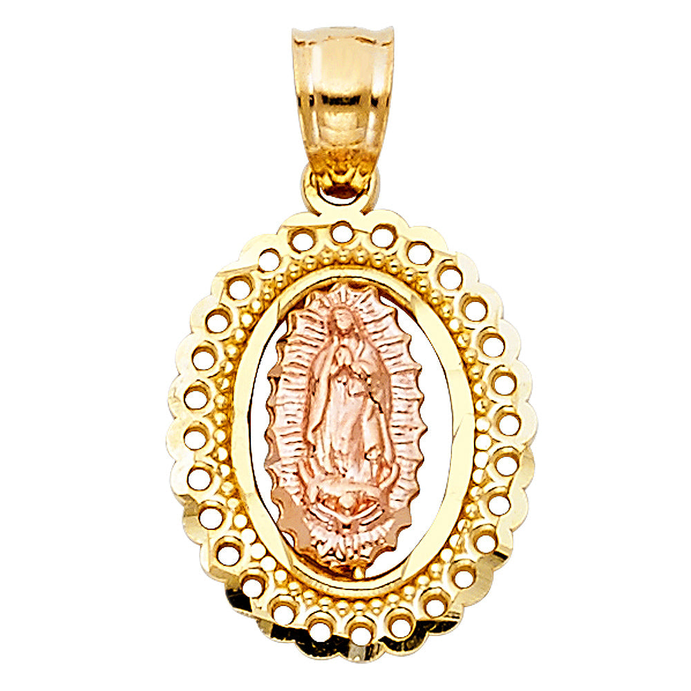 14K Twotone RELIGIOUS PENDANT