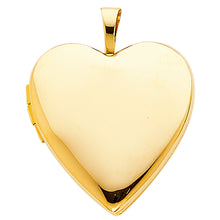 Load image into Gallery viewer, 14K Yellow HEART LOCKET Pendant 3.1grams