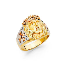 Load image into Gallery viewer, 14K Yellow Gold CZ Men&#39;s Rings - silverdepot