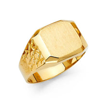 Load image into Gallery viewer, 14K Yellow Gold 12mm Men&#39;s Ring - silverdepot