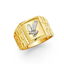 Load image into Gallery viewer, 14K Yellow Gold 14mm Men&#39;s Ring - silverdepot