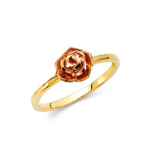 Load image into Gallery viewer, 14K Yellow Gold CZ Fancy Ring