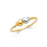 14K Two Tone Fancy Ring