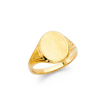 Load image into Gallery viewer, 14K Yellow JUNIOR SIGNET Ring 1.9grams