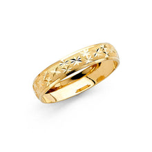 Load image into Gallery viewer, 14K Yellow Gold 4mm DC Ladies Wedding Band