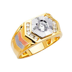 14K Yellow Gold Men's Rings