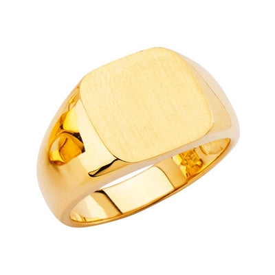 14K Yellow Gold Men's Rings - silverdepot