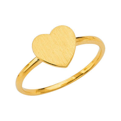 14K Yellow Ladies Signet Ring 2.1grams