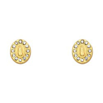 14K Yellow Gold Assorted Stud Earrings - Screw Back
