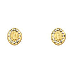 14K Yellow Gold Assorted Stud Earrings - Screw Back
