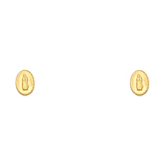 14K Yellow Gold Assorted Stud Earrings - Screw Back