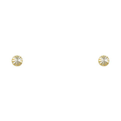 14K Yellow Gold Assorted Stud Earrings - Screw Back