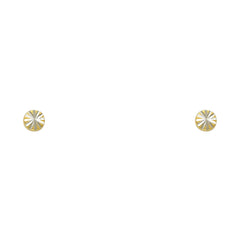 14K Yellow Gold Assorted Stud Earrings - Screw Back