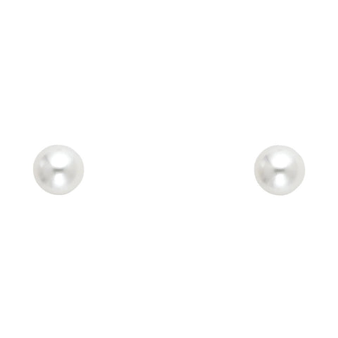 14K Yellow Gold Assorted Stud Earrings - Screw Back