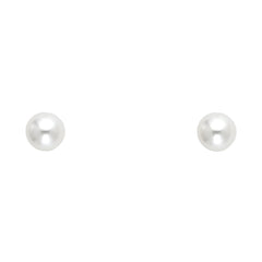 14K Yellow Gold Assorted Stud Earrings - Screw Back
