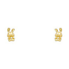 Load image into Gallery viewer, 14K Yellow Gold Assorted Stud Earrings With Screw Back