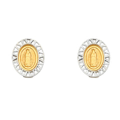 14K Yellow Gold Assorted Stud Earrings - Screw Back
