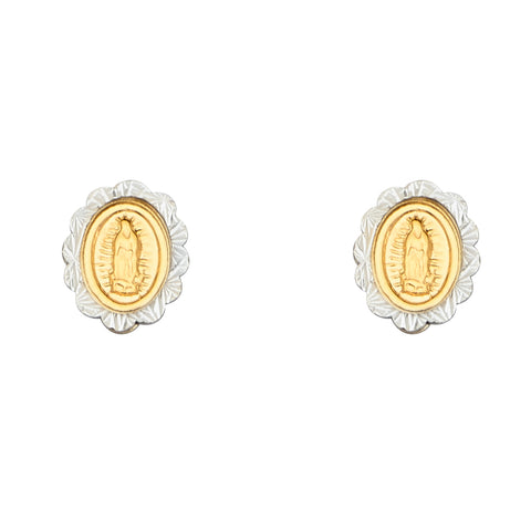 14K Yellow Gold Assorted Stud Earrings - Screw Back