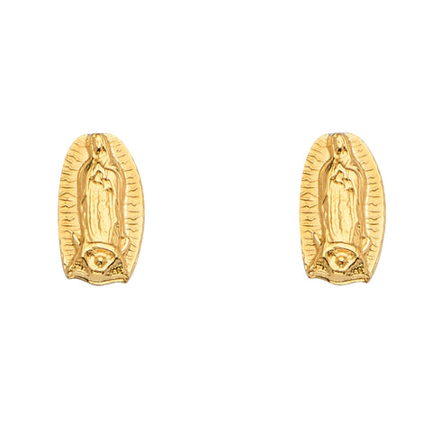 14K Yellow Gold Assorted Stud Earrings - Screw Back