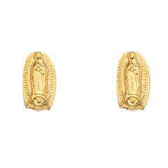 14K Yellow Gold Assorted Stud Earrings - Screw Back