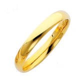 14K Yellow Gold 5MM Classic Comfort Fit Wedding Band