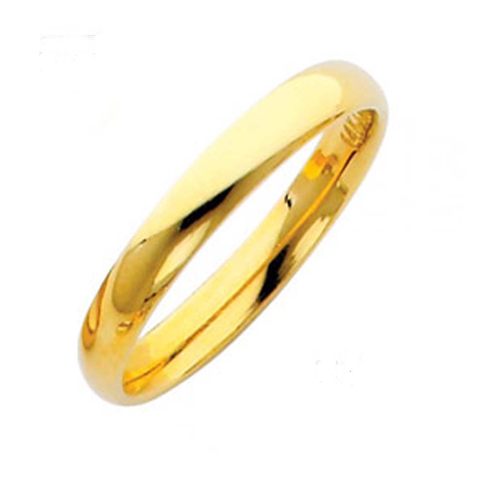14K Yellow Gold 6MM Classic Comfort Fit Wedding Band
