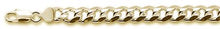 Load image into Gallery viewer, Italian Sterling Silver Gold Plated Miami Curb Chain Link 080-2.6 MM with Lobster Clasp Closure