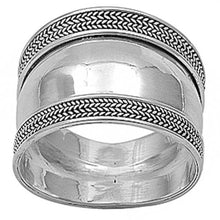 Load image into Gallery viewer, Sterling Silver NEW Bali Ring