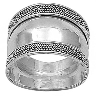 Sterling Silver NEW Bali Ring