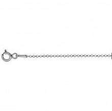 Load image into Gallery viewer, Sterling Silver 040-3MM Rolo Chain with Spring Clasp