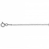 Sterling Silver 040-3MM Rolo Chain with Spring Clasp
