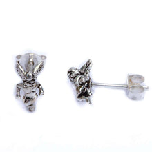 Load image into Gallery viewer, Sterling Silver Baby Angel EarringsAnd Thickness 10x5mm