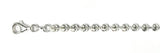 Sterling Silver 400-4MM Moon Cut Chain
