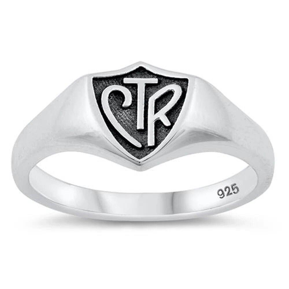 Sterling Silver "Choose The Right" Ring - silverdepot