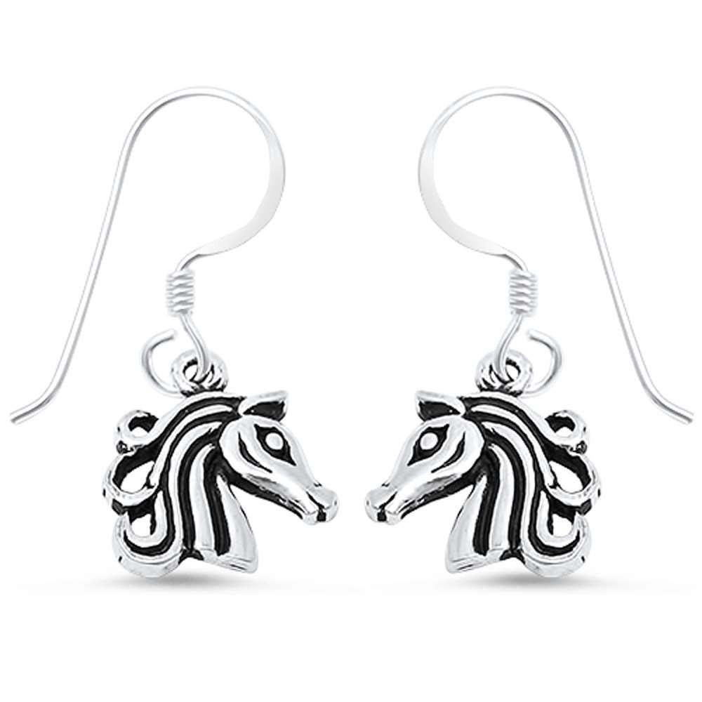 Sterling Silver Pony EarringAnd Thickness 31mm