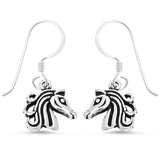 Sterling Silver Pony EarringAnd Thickness 31mm