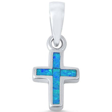 Load image into Gallery viewer, Sterling Silver Tanzanite And Blue Opal Infinity Pendant