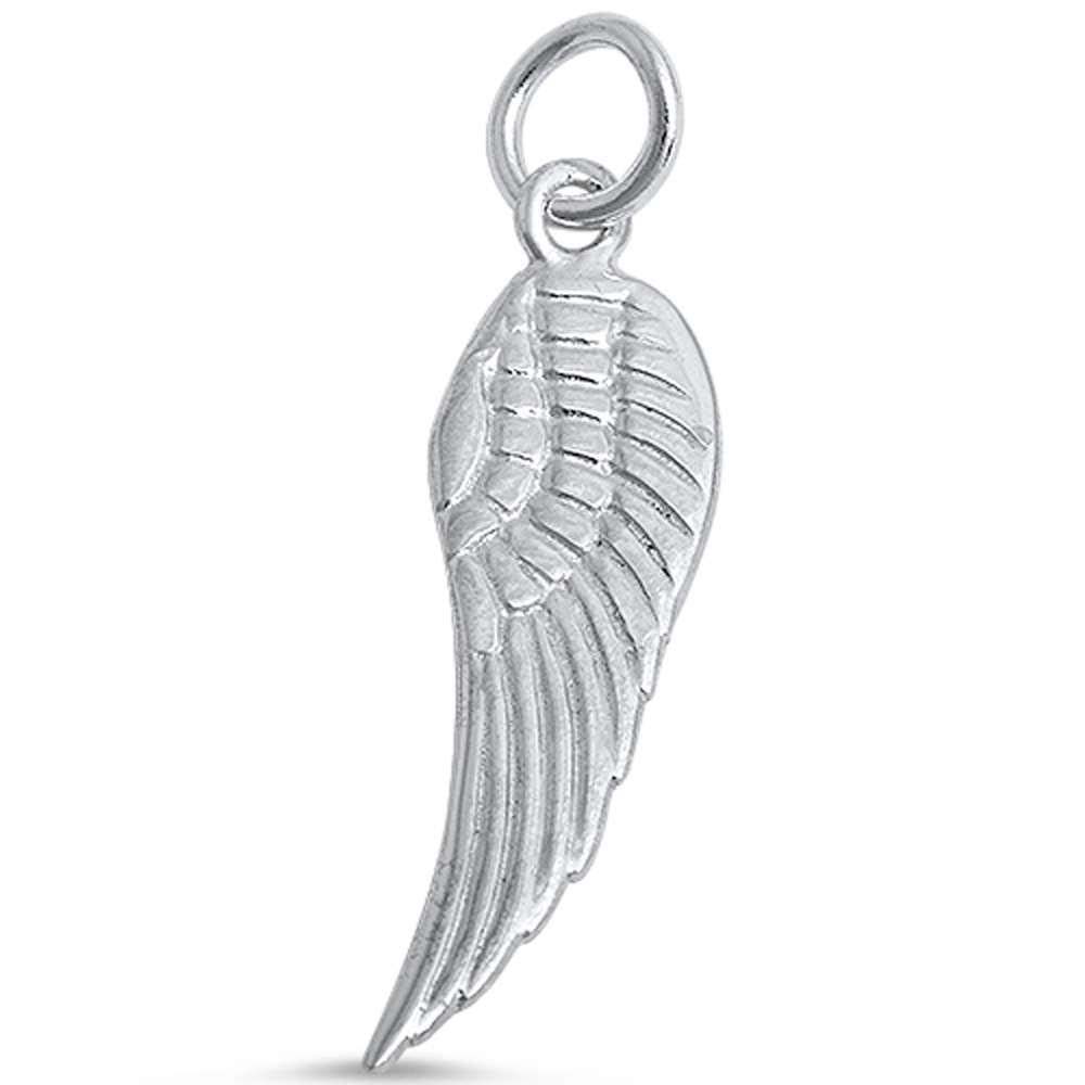 Sterling Silver Feather PendantAnd Length 1.25 inches