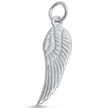 Load image into Gallery viewer, Sterling Silver Feather PendantAnd Length 1.25 inches