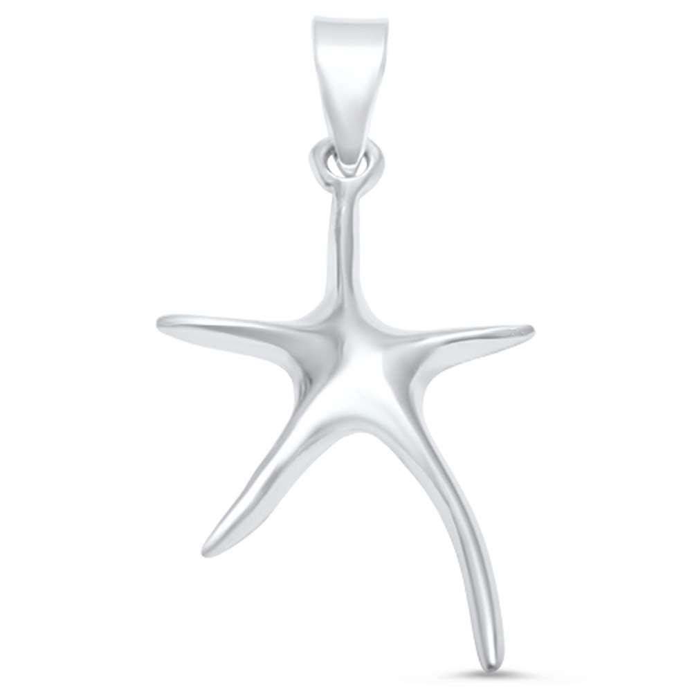 Sterling Silver Starfish PendantAnd Length 1.5 inches